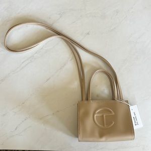 Small Telfar bag in ‘cream’